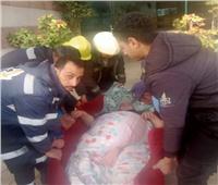 "أمن القاهرة" يتوجه لمنزل مواطن ونقله للمستشفى