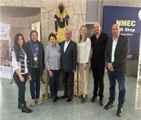 رئيس الاتحاد الدولي للخماسي الحديث في زيارة لمتحف الحضارات على هامش بطولة كأس العالم بالقاهرة 