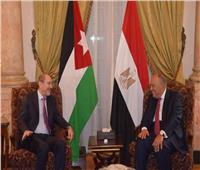 شكري يستقبل نائب رئيس الوزراء للمملكة الأردنية الهاشمية