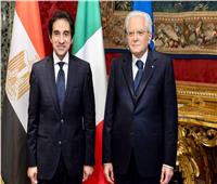 بسام راضي: نقلت رسالة الرئيس السيسي إلى نظيره الإيطالي لتطوير العلاقات