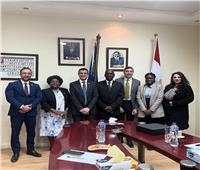 وفد تنسيقية شباب الأحزاب والسياسيين يلتقي سفير ناميبيا لدى القاهرة