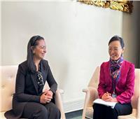 رئيس «قومي المرأة» تلتقى نائب رئيس لجنة العمل المعنية بالطفل في جمهورية الصين