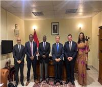 سفير مصر لدى جنوب السودان يلتقي رئيس المفوضية المشتركة للمراقبة والتقييم