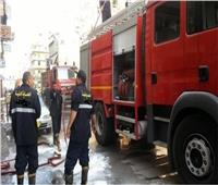 اخماد حريق داخل مخزن منجد بالطالبية 