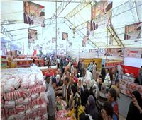 «كلنا واحد».. معرض سلع ضخم لأهالي سيناء بمناسبة رمضان| فيديو
