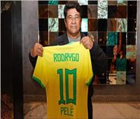 «رودرويجو» يرتدي إسم ورقم «بيليه» في ودية المغرب والبرازيل