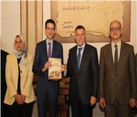 رئيس جامعة عين شمس يلتقي المستشار الثقافي بسفارة فرنسا 