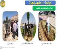 وزير التنمية المحلية :الانتهاء من زراعة نصف مليون شجرة فى 7 محافظات 