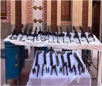 الأمن العام يضبط 23 متهمًا بـ30 قطعة سلاح بأسيوط