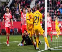 شوط أول سلبي بين برشلونة وجيرونا في الدوري الإسباني