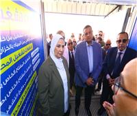 وزيرة التضامن الإجتماعي تفتتح مشروع محطة تحلية قبر عمير بمركز الشيخ زويد