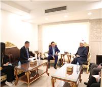 « أمين البحوث الإسلامية» يلتقي سفير كازاختسان ويبحثان التعاون العلمي والثقافي 