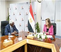 وزيرة التخطيط تبحث سبل التعاون في مبادرة حياة كريمة مع «الحكومات الأفريقية»