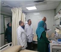  مدير  «تأمين صحى الشرقية» يطمئن على الخدمات الطبية بمستشفى المبرة