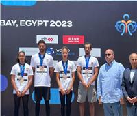 مصر تحقق أول ميدالية في بطولة العالم لسباحه المياه المفتوحة 