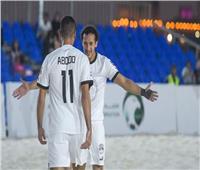 منتخب مصر يفوز علي قرغيزستان بكأس العرب للكرة الشاطئية 