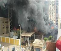 رفع حالة الطوارئ  بمستشفيات جامعة بنى سويف بعد نشوب حريق كبير بمعرض شباب مصر