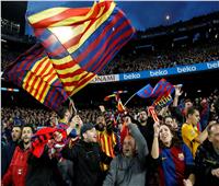 جماهير برشلونة تقضي ليلة صاخبة من الاحتفالات