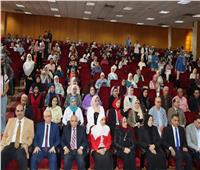 رئيس جامعة المنوفية يكرم المشاركين افتتاح مهرجان الاسبوع الثقافي العاشر 