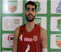 إيهاب امين أفضل لاعب في بطولة دوري السوبر لكرة السلة