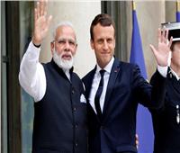رئيس وزراء الهند يجتمع مع الرئيس الفرنسي على هامش «قمة السبع»