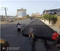 محافظ دمياط تتابع أعمال رد الشىء لأصله بطريق كورنيش النيل بمدينة فارسكور 