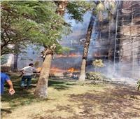 ارتفاع أعداد المصابين في حادث حريق بجهاز مدينة 15 مايو لـ21 شخصًا