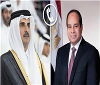الرئيس السيسي يبحث هاتفيًا مع أمير قطر سبل تعزيز العلاقات الثنائية
