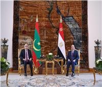 الرئيس السيسي ونظيره الموريتاني يبحثان سبل تعزيز التعاون بين البلدين 