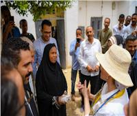 وزيرة البيئة : قرية أبو دومة نموذج مقترح إعلانها خضراء صديقة للبيئة