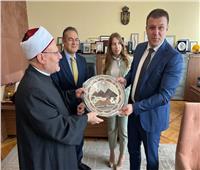مفتي الجمهورية: مصر وصربيا شريكتان في تحقيق السلام والوئام الديني