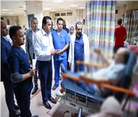 وزير الصحة يجري زيارة مفاجئة لمستشفى وادي النطرون التخصصي بمحافظة البحيرة