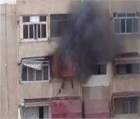 السيطرة على حريق داخل شقة سكنية في أرض اللواء