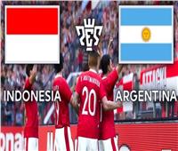 موعد مباراة الأرجنتين ضد إندونيسيا والقنوات الناقلة