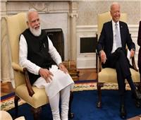 "الرئيس الأمريكي" يستقبل رئيس الوزراء الهندي في "البيت الأبيض"