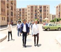 مسئولو " الإسكان " في جولة تفقدية بالمشروعات الجارية بمدينة السادات