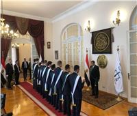 «السلام الجمهوري» بداية حفل أداء اليمين القانونية للقضاة الجدد   