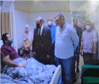 محافظ «كفرالشيخ» يطمئن على مرضى مستشفى سيدي سالم