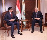 «القصير» يبحث مع السفير القطري بالقاهرة تعزيز التعاون الزراعي بين البلدين