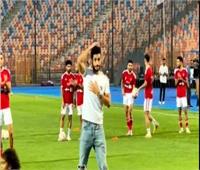 ظهور خاص لأيمن أشرف على منصات التتويج ببطولة الدوري المصري الممتاز
