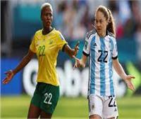 الأرجنتين تحرم جنوب أفريقيا من فوز تاريخي بمونديال السيدات