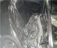 إصابة 4 اشخاص في حادث تصادم سيارتين ملاكي باوسيم 