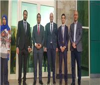 وفد التنسيقية يشارك في ختام نموذج محاكاة تغير المناخ بجامعة السويس