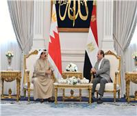 الرئيس السيسي والملك حمد بن عيسى آل خليفة يبحثان عدداً من القضايا والتطورات الإقليمية والدولية