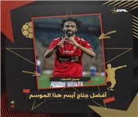رابطة الأندية المصرية المحترفة| حسين الشحات أفضل جناح أيسر في الدوري المصري