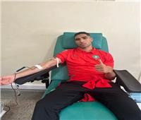 نجم باريس سان جيرمان يتبرع بالدم لضحايا زلزال المغرب