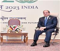 الرئيس السيسي يشارك في الجلسة الثالثة والختامية لقمة مجموعة العشرين المنعقدة بالعاصمة الهندية نيودلهي