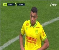الدوري الفرنسي| شاهد رد فعل مصطفي محمد بعد تغييره في مباراة لوريان