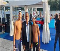 مصر تتصدر ترتيب جدول ميداليات بطولة العالم للسباحة بالزعانف للمياه المفتوحة بصربيا