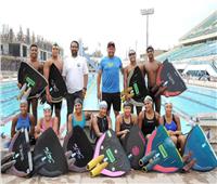 وزير الرياضة يشيد بنتائج منتخب السباحة بالزعانف في ثاني أيام بطولة العالم